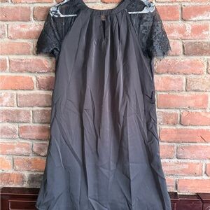 Elegant Black Lace Dress